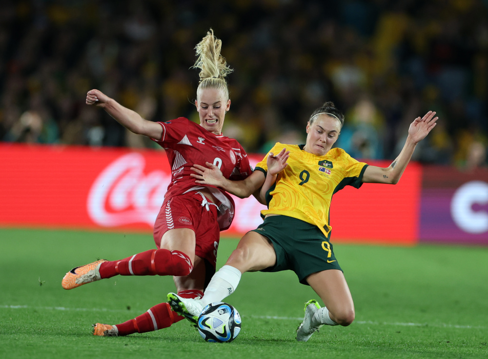 澳大利亚女足队员接受采访透露备战心情